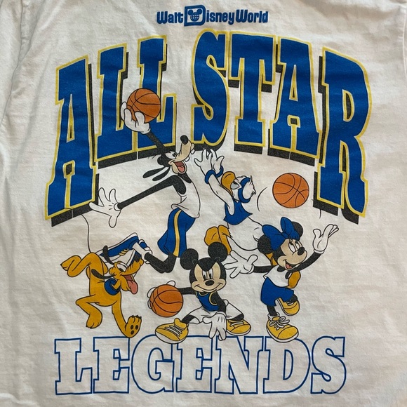 Disney Tops - Walt Disney World All Star Legends Mickey Minnie Mouse Donald Disney Tee T-Shirt